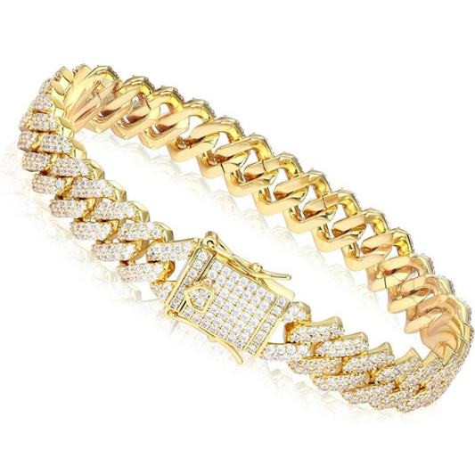 Miami Cuban Diamond Bracelet