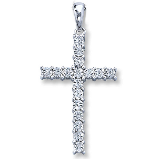 Diamond Cross Pendant