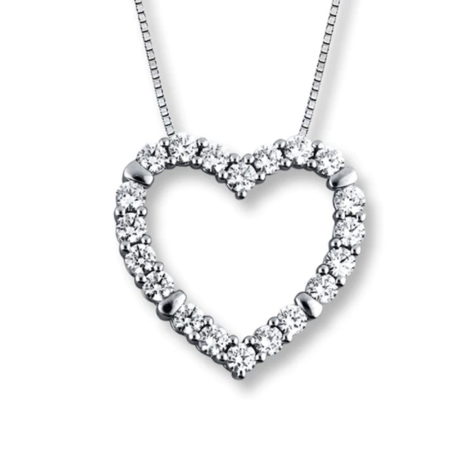 Diamond Heart Pendant