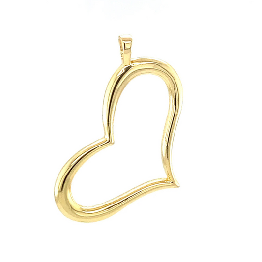 Heart Gold Pendant