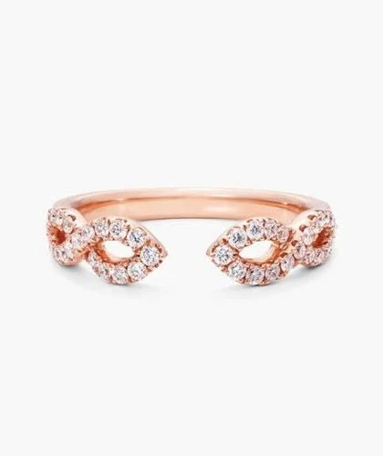 Infinity Diamond Open Ring